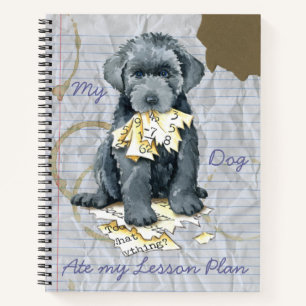 My Bouvier Ate my Lesson Plan Notebook Notizblock