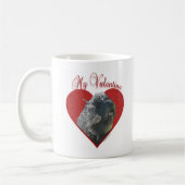 My Bouvier des Flandres Valentine Kaffeetasse (Links)