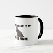 My Boykin Spaniel Is My Favorite Human Mug Tasse (VorderseiteRechts)