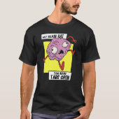 My brain has too many tabs open workload Head T-Shirt (Vorderseite)