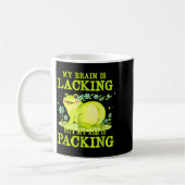 My Brain Is Lacking Funny Unhinged Adult Meme Brai Kaffeetasse (Links)