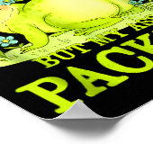 My Brain Is Lacking Funny Unhinged Adult Meme Brai Poster (Ecke)