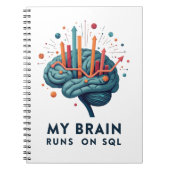 My Brain Runs on SQL Notizblock (Vorderseite)