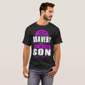My BRAVERY SON Chiari Malformation Warrior T-Shirt (Vorne ganz)