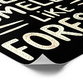 My Breath Smells Like Foreskin Funny Adult Humor  Poster (Ecke)