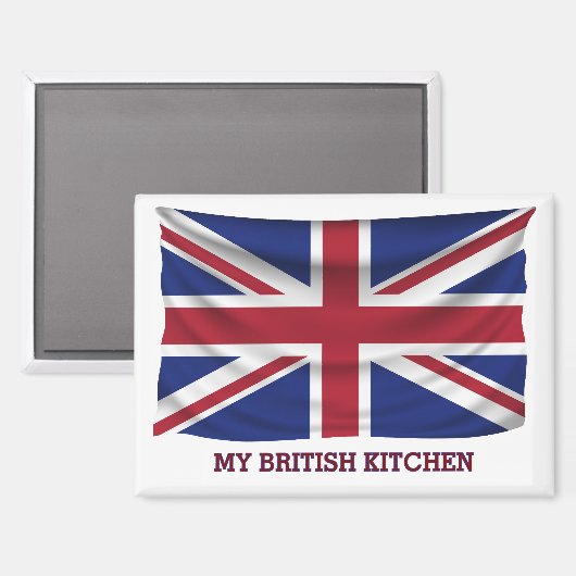 My British Kitchen Magnet (Vorderseite/Rückseite)