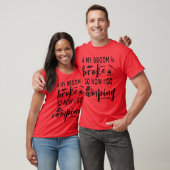 My Broom Broke So Now I Go Camping Funny Camping f T-Shirt (Unisex)