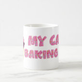 My Cake Baking Fun Cooking Design Kaffeetasse (Mittel)