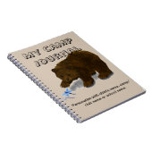 "My Camp Journal" Spiral Custom Journal Notebook Notizblock (Rechte Seite)