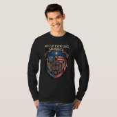 My Cat Even Says Meowrica American Independence US T-Shirt (Vorne ganz)