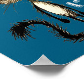 My Cat Thinks I'm Cool Funny Gift For Pet Lover Hu Poster (Ecke)