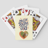 My Cat Was Right About You –Cat Lover Spielkarten (Rückseite)