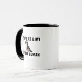 My Cavalier Is My Favorite Human Mug Tasse (Vorderseite Links)