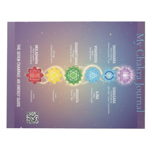 My Chakra Journal Notepad Notizblock (Vorderseite)