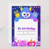 My child's birthday invitation card einladung (Vorderseite)