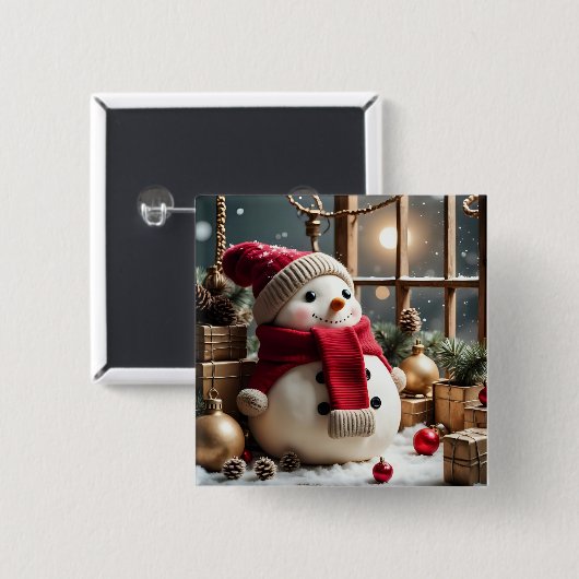 My Christmas Button (Vorne & Hinten)