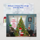MY CHRISTMAS CARD 2024 Test Postkarte (Vorne/Hinten)