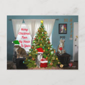 MY CHRISTMAS CARD 2024 Test Postkarte (Vorderseite)