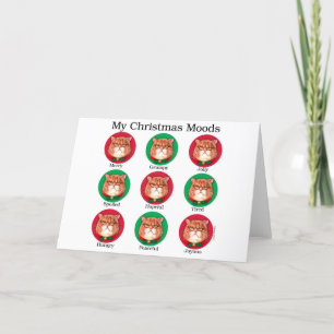 My Christmas Moods Feiertagskarte