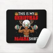 My Christmas Pajama Shirt Reindeer Muscle Weightli Mousepad (Mit Mouse)