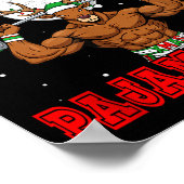 My Christmas Pajama Shirt Reindeer Muscle Weightli Poster (Ecke)