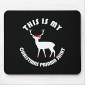 My Christmas Pajamas Cool Funny Pjs For Women Men  Mousepad (Vorne)