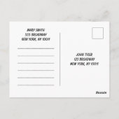 My Christmas Postkarte (Rückseite)