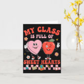 My Cl Is Full Of Sweet Hearts Hipe Teacher Va Karte (Gelbe Blume)