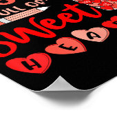 My Cl Is Full Of Sweethearts For Teacher Women Val Poster (Ecke)