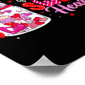 My Cl Is Full Of Sweethearts For Teacher Women Val Poster (Ecke)