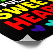 My Cl Is Full - Teachers Valentines School Love  Poster (Ecke)