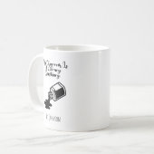 My Classroom Is A Literary Sanctuary Educator Kaffeetasse (Vorderseite Links)