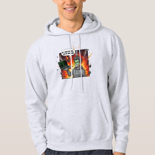 My Code Works on My Machine Software Developer Hoodie (Vorderseite)