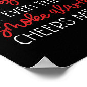 My Cooking Is So Awesome Even The Smoke Alarm Chee Poster (Ecke)