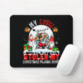 My Corgi Stolen My Christmas Pajama Shirt Santa Do Mousepad (Mit Mouse)