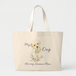 My Coton Ate My Lessingplan Jumbo Stoffbeutel
