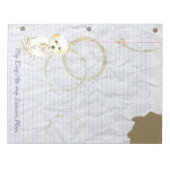 My Coton Ate My Lessingplan Notizblock (Vorderseite)