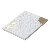 My Coton Ate My Lessingplan Notizblock (Rotiert)