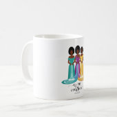 My Cup Overflows Scripture Mug Kaffeetasse (Vorderseite Links)