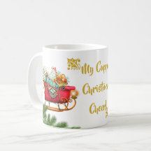 My Cuppa Christmas Cheer Santa Sleigh präsentiert