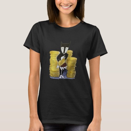My currency is only chocolate gold coins T-Shirt (Vorderseite)