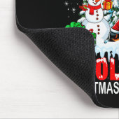 My Dachshund Stolen My Christmas Pajama Shirt Sant Mousepad (Ecke)