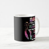 My Dad I Wish I Could Climb Up To Heaven I Love Kaffeetasse (VorderseiteRechts)