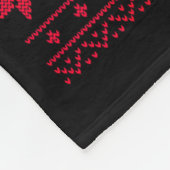 My Dad Is Feliz Navidead Ugly Sweater Christmas Fa Fleecedecke (Ecke)