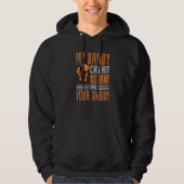 My Daddy Can Hit Harder Than Your Daddy Dad Boxing Hoodie (Vorderseite)