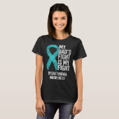 My Dad's Fight Is My Fight Dysautonomia Awareness T-Shirt (Vorne ganz)