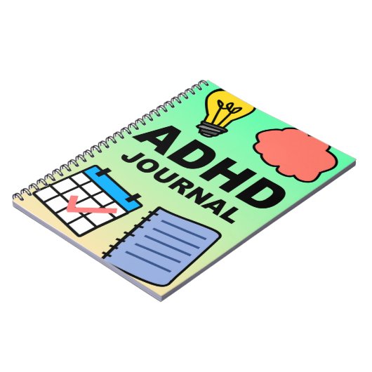 My Daily ADHD Journal Notizblock (Linke Seite)