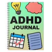 My Daily ADHD Journal Notizblock (Vorderseite)