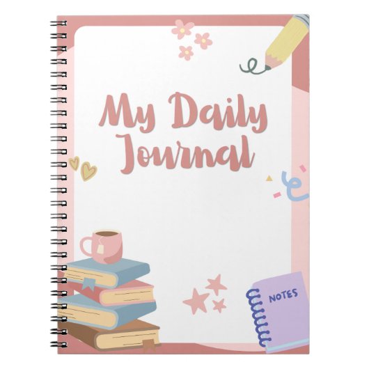 My Daily Journal Notizblock (Vorderseite)