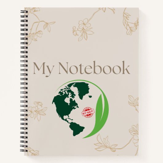 My daily planner, Spiral Notebook Notizblock (Vorderseite)